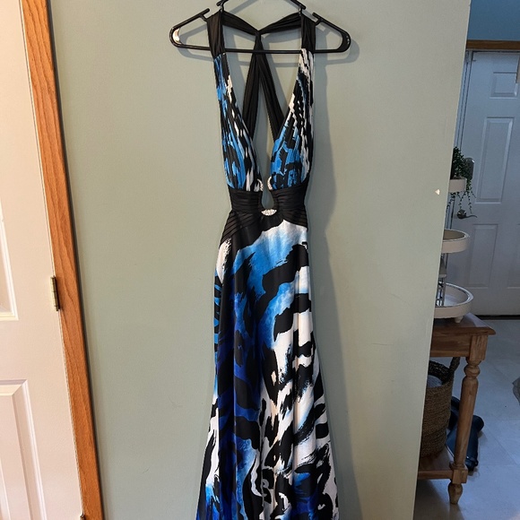 Animal Print Prom Dress - Picture 1 of 3
